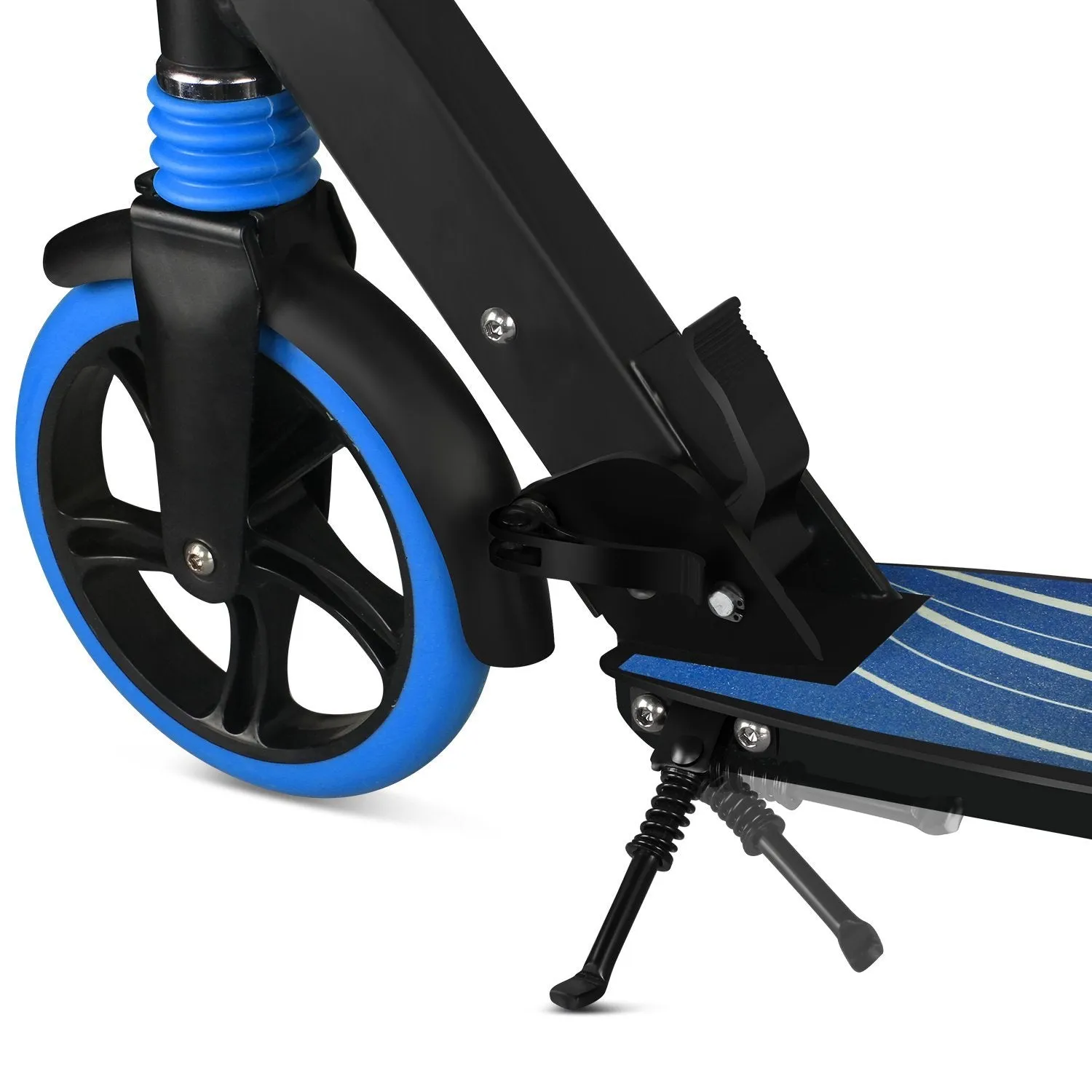 Beleev V5 sparkcykel 2 hjul blå 200 mm fädring