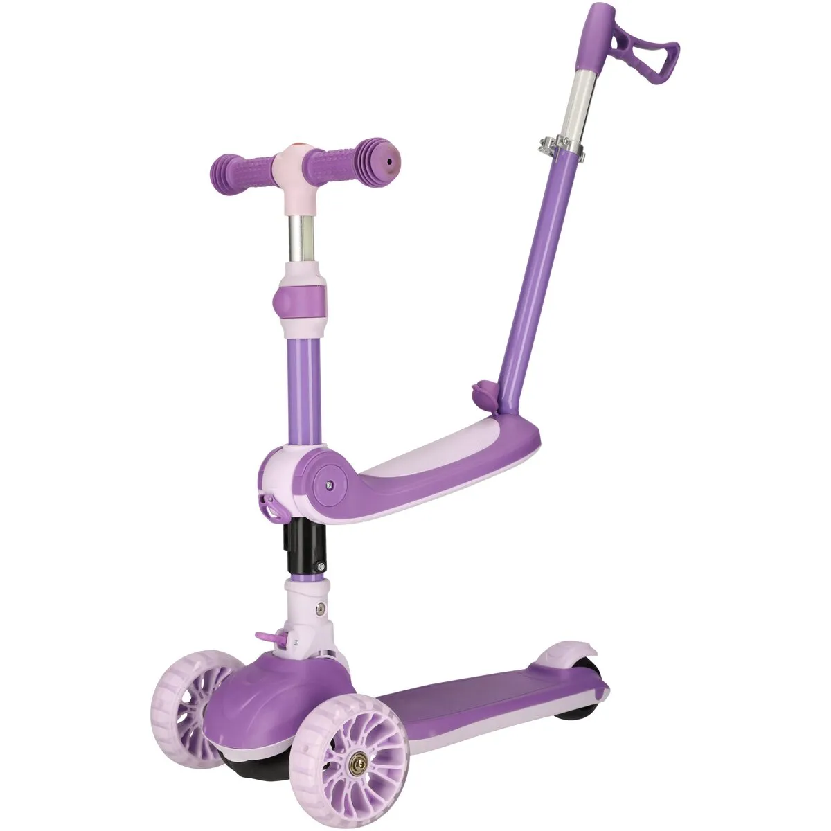 Rezo Fanau 4i1 sparkcykel barn blå lila