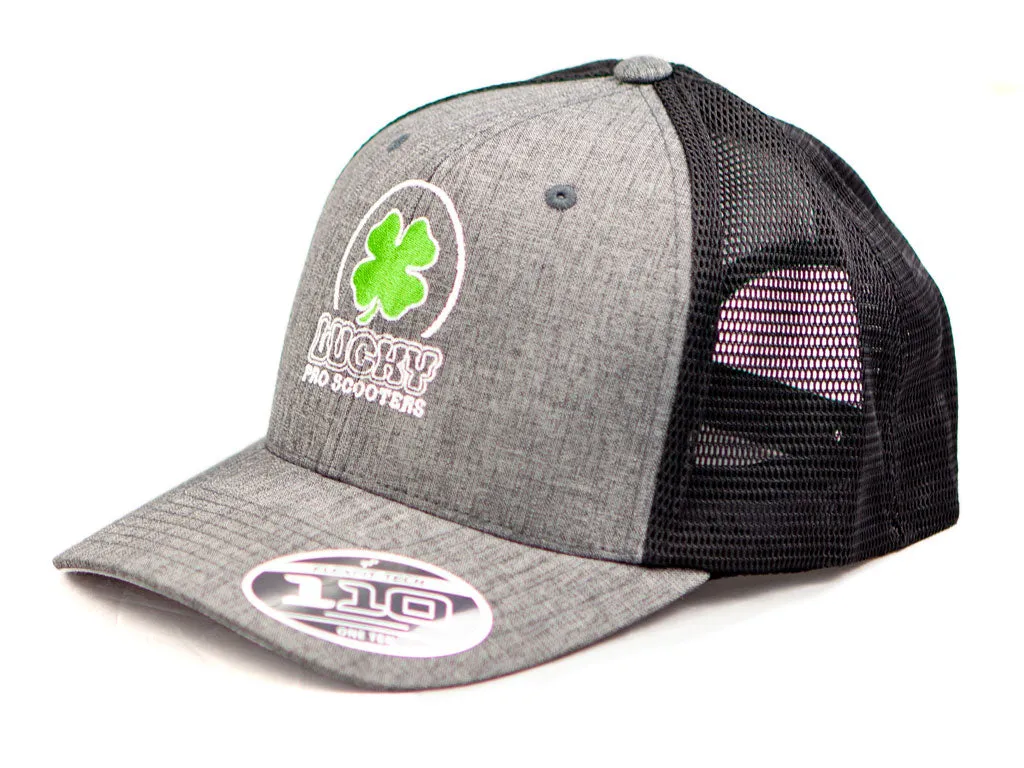 Lucky Round Logo keps snapback svart