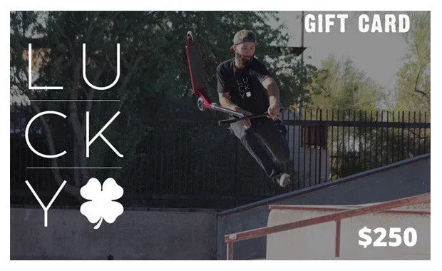 Lucky presentkort digitalt 25 dollar