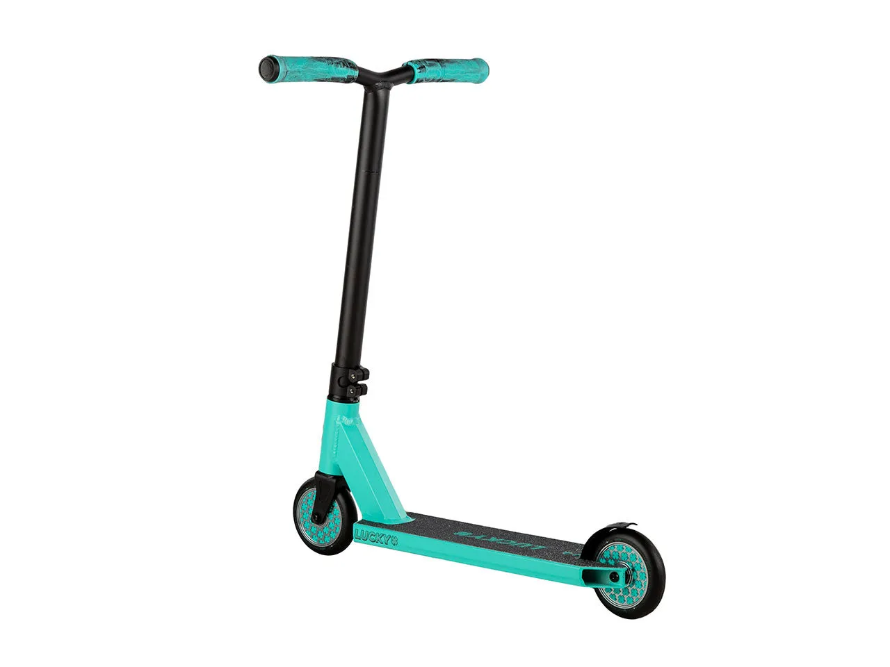 Lucky Recruit Mini tricksparkcykel Teal 110mm 4-8 år