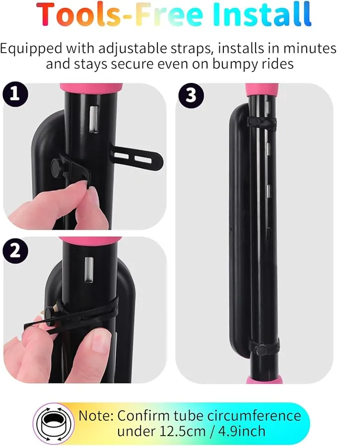 Beleev LED-ramplampa scooter belysning natt