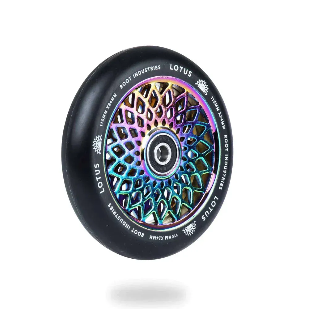 Root Industries Lotus 110mm sparkcykelhjul svart/rocket fuel 88A