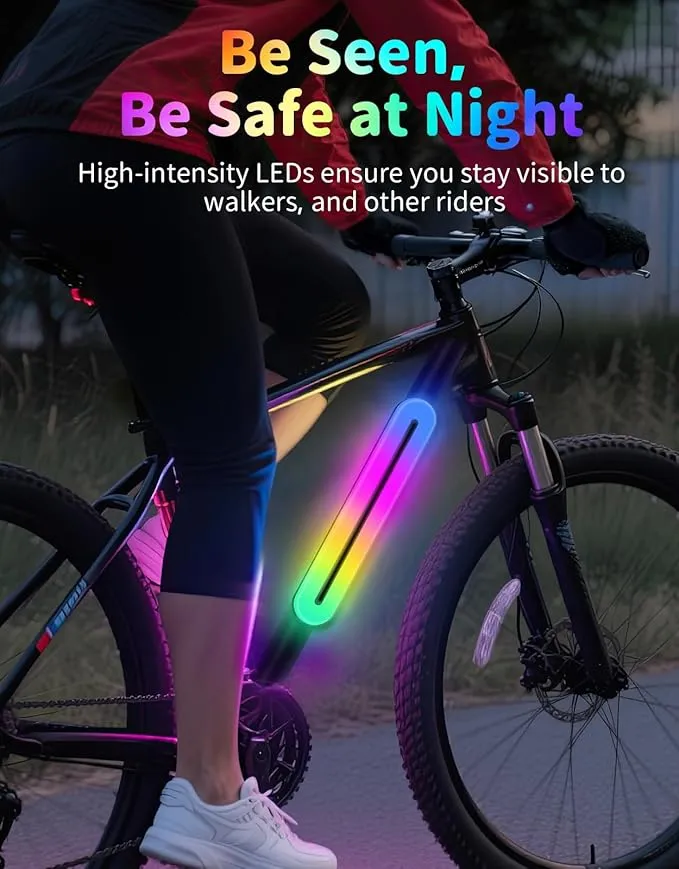 Beleev LED-ramplampa scooter belysning natt