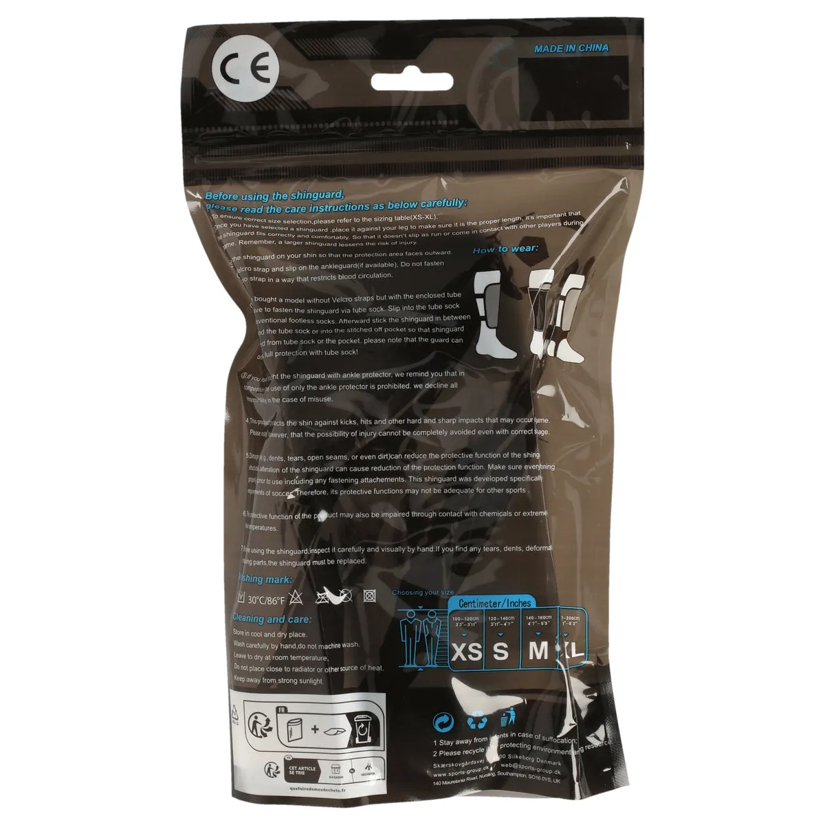 Rezo Carrick benskydd svart slip-in