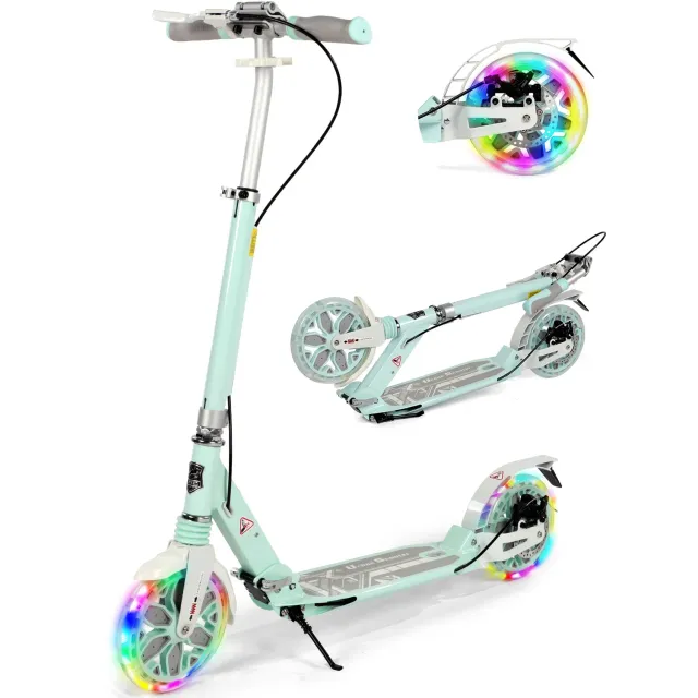 H.yeed sparkcykel grön 200 mm LED skivbroms
