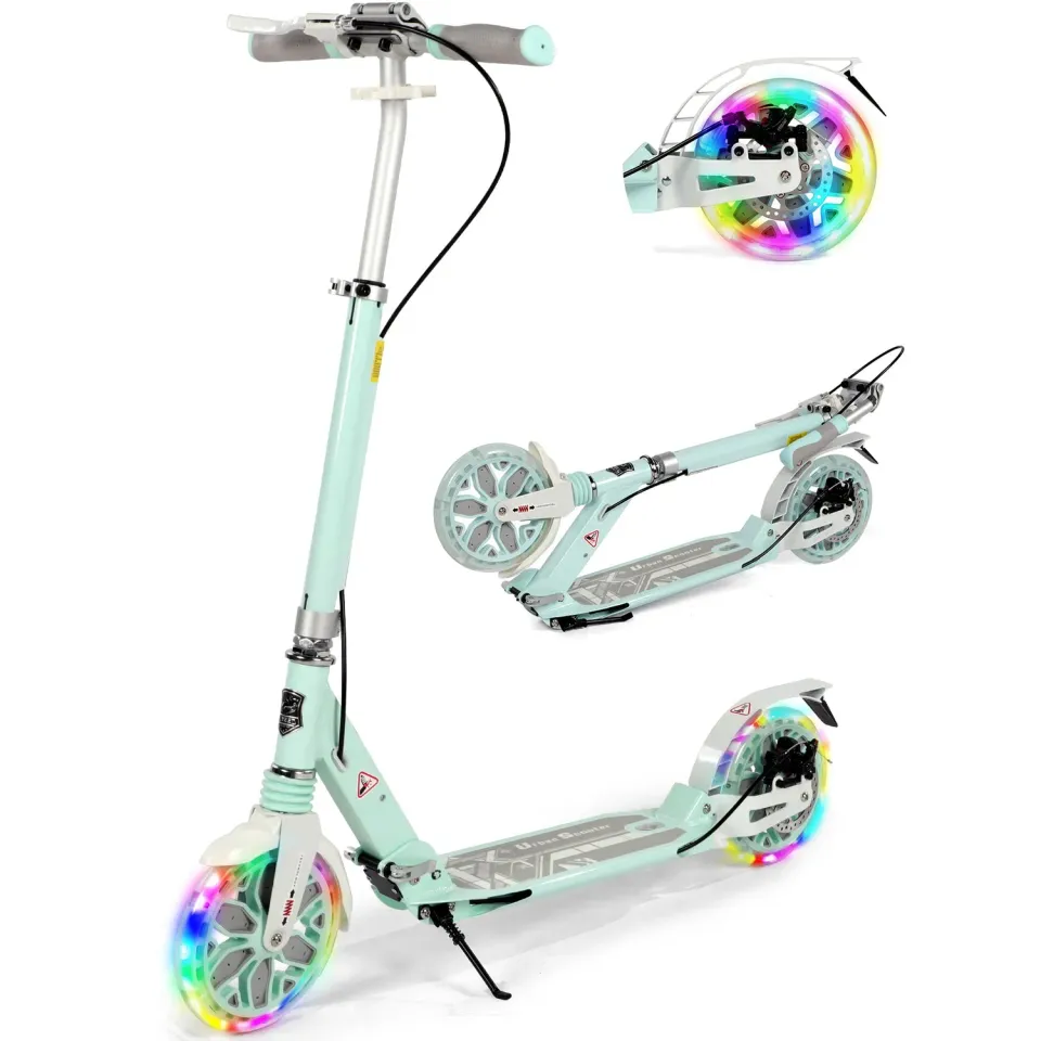 H.yeed sparkcykel grön 200 mm LED skivbroms