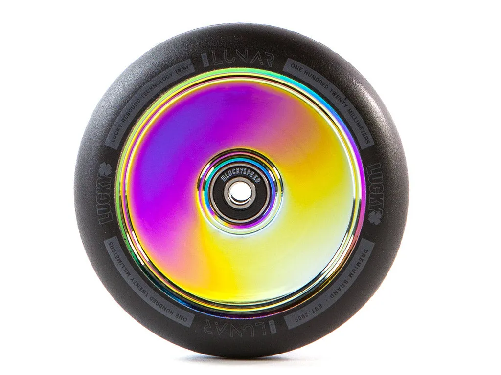 Lucky Lunar 120mm sparkcykelhjul Recoil lätt hollow-core