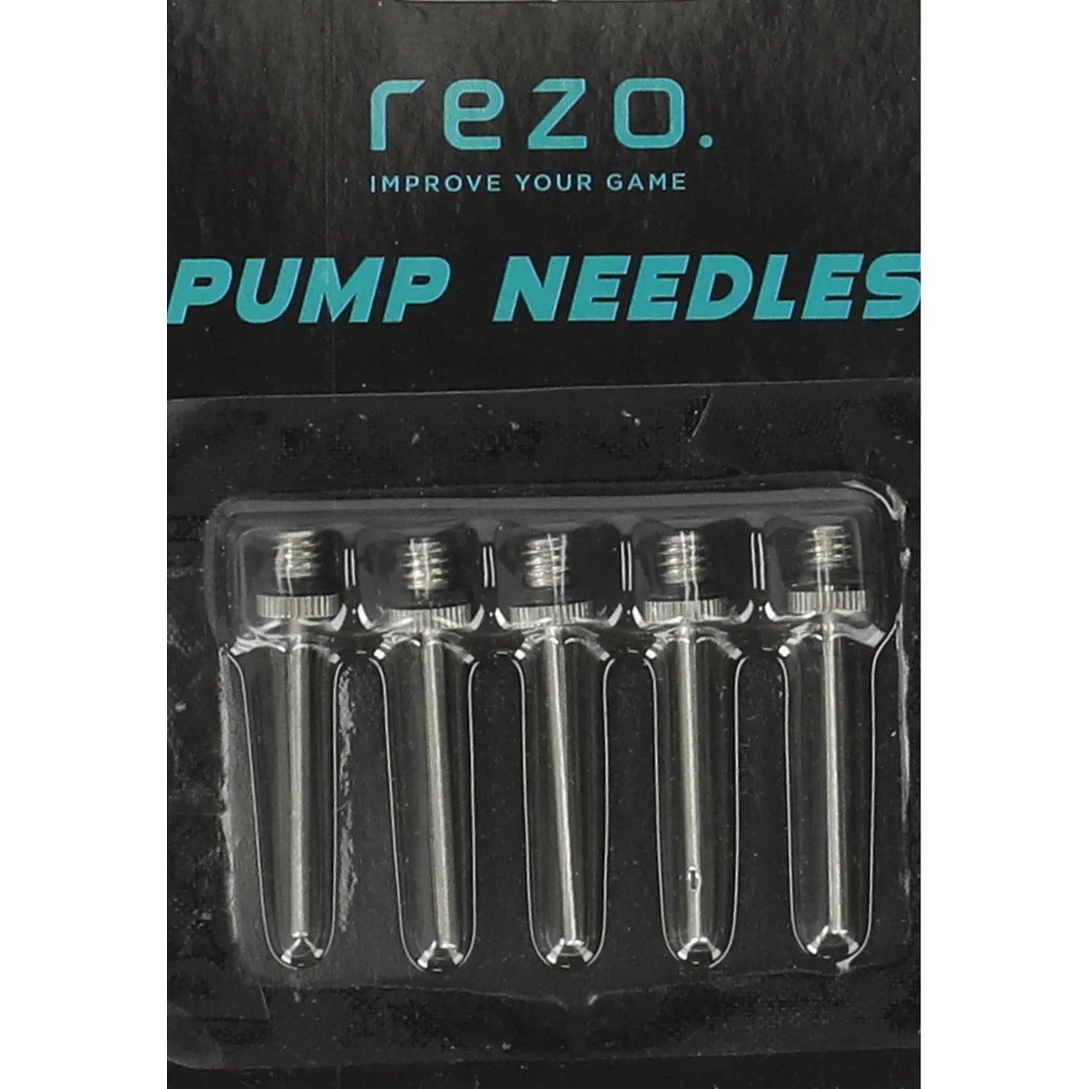 Rezo pumpnålar 5-pack silver metall