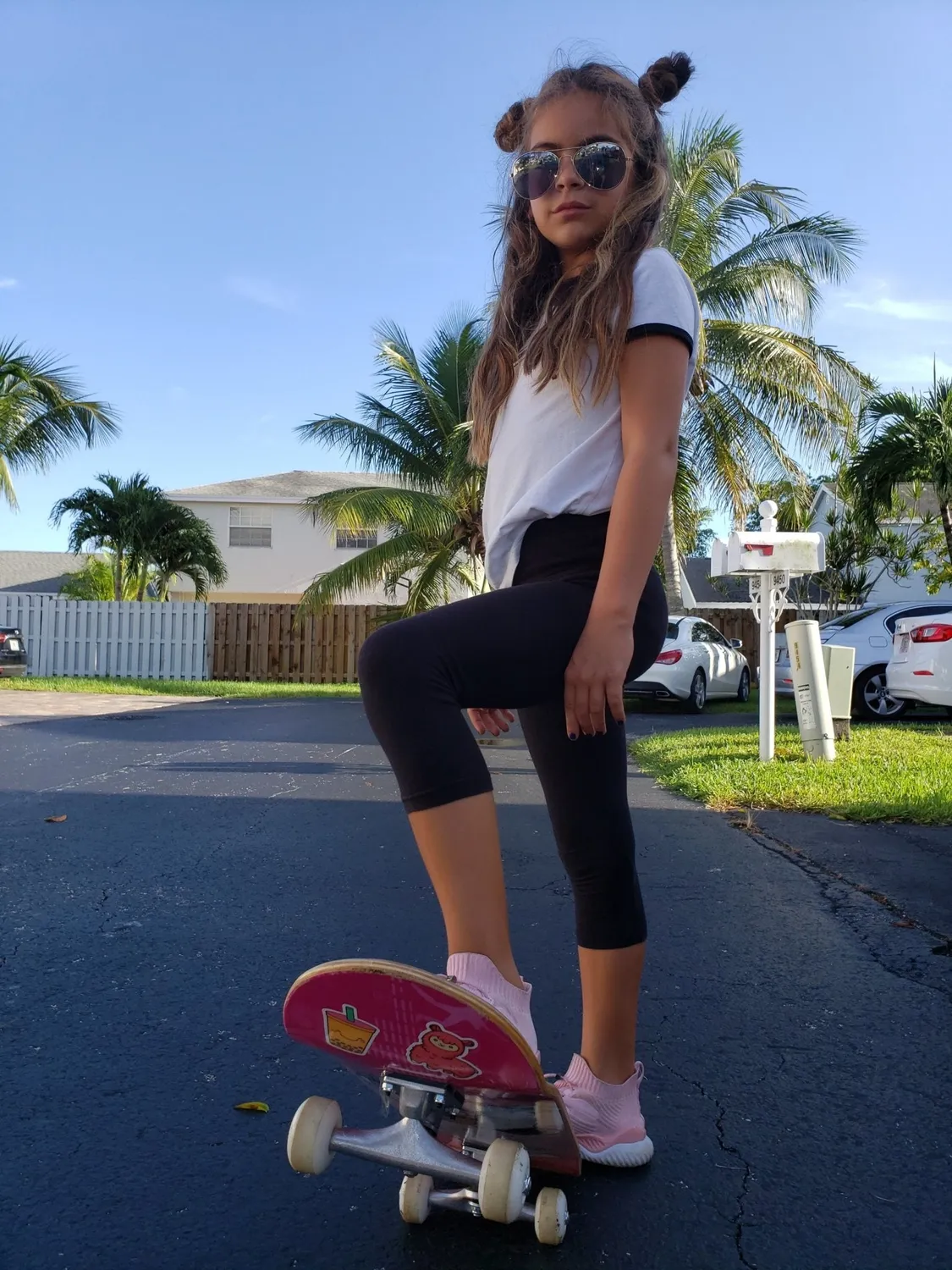 BELEEV 31 skateboard panda 79x20 cm 7-lagers lönn