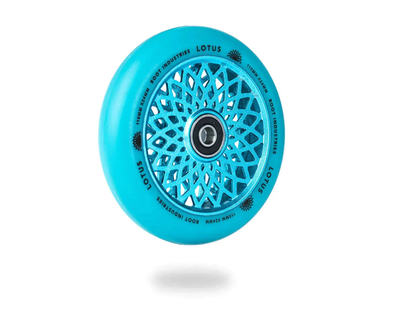 Root Industries Lotus 110mm sparkcykelhjul blå/blå 2-pack 88A