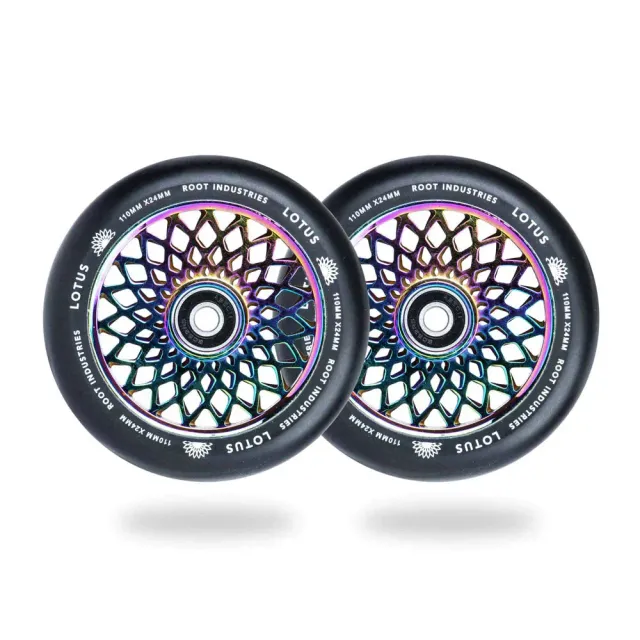 Root Industries Lotus 110mm sparkcykelhjul svart/rocket fuel 88A