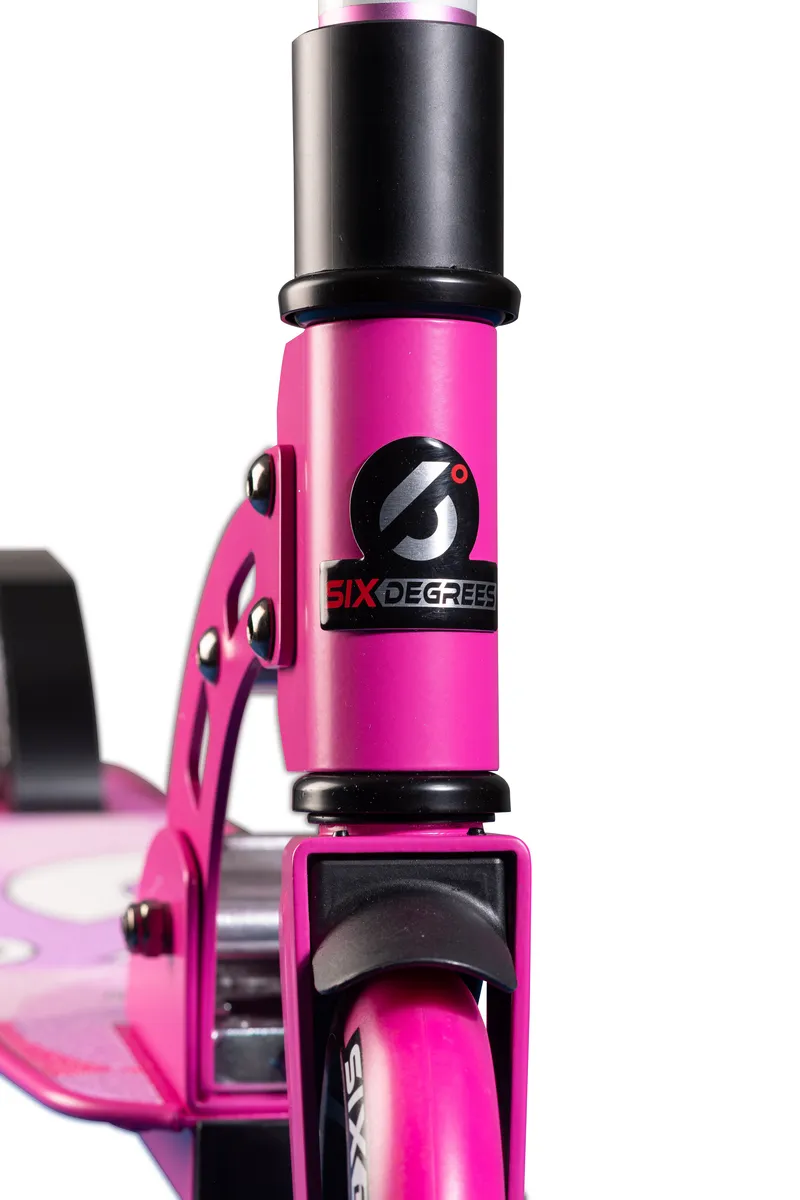 Six Degrees Junior sparkcykel 145 mm rosa ABEC 7
