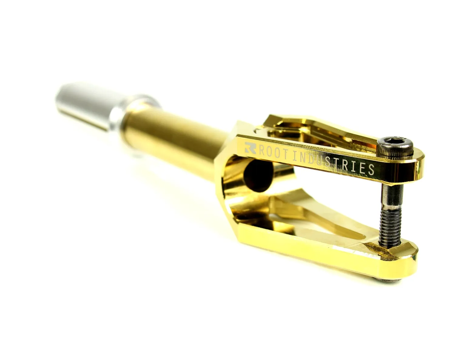 Root Industries AIR IHC framgaffel Gold Rush aluminium