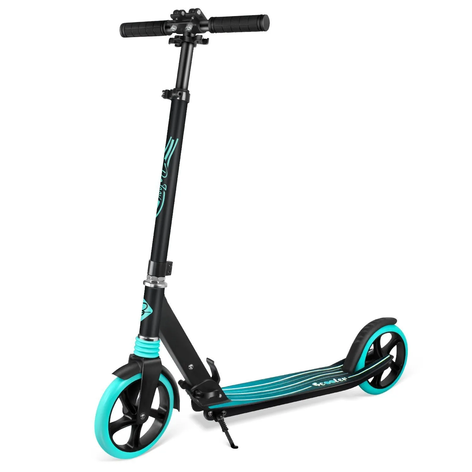 BELEEV V5 sparkcykel turkos 200 mm