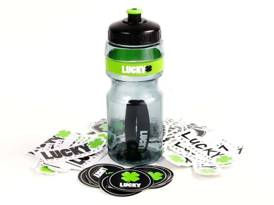Lucky vattenflaska 350 ml + 15 klistermärken