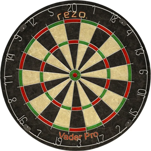 Rezo Vader Pro darttavla svart sisal med pilar