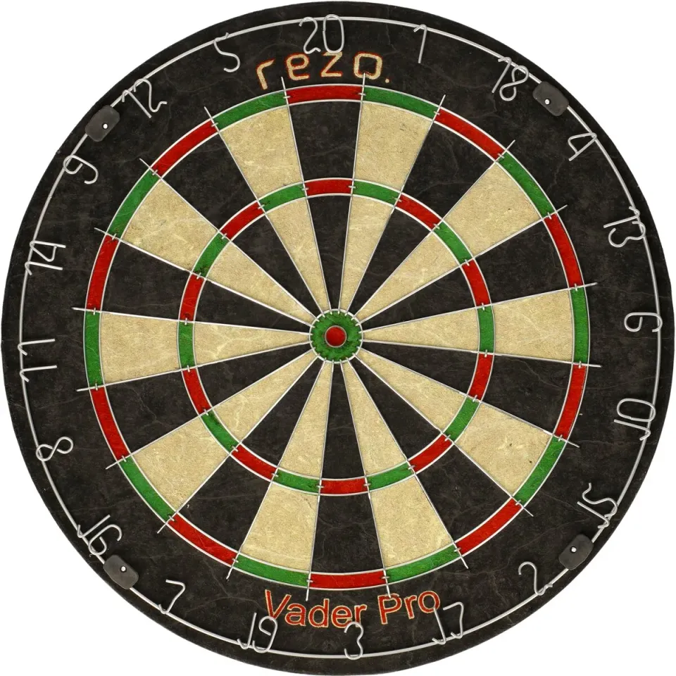 Rezo Vader Pro darttavla svart sisal med pilar