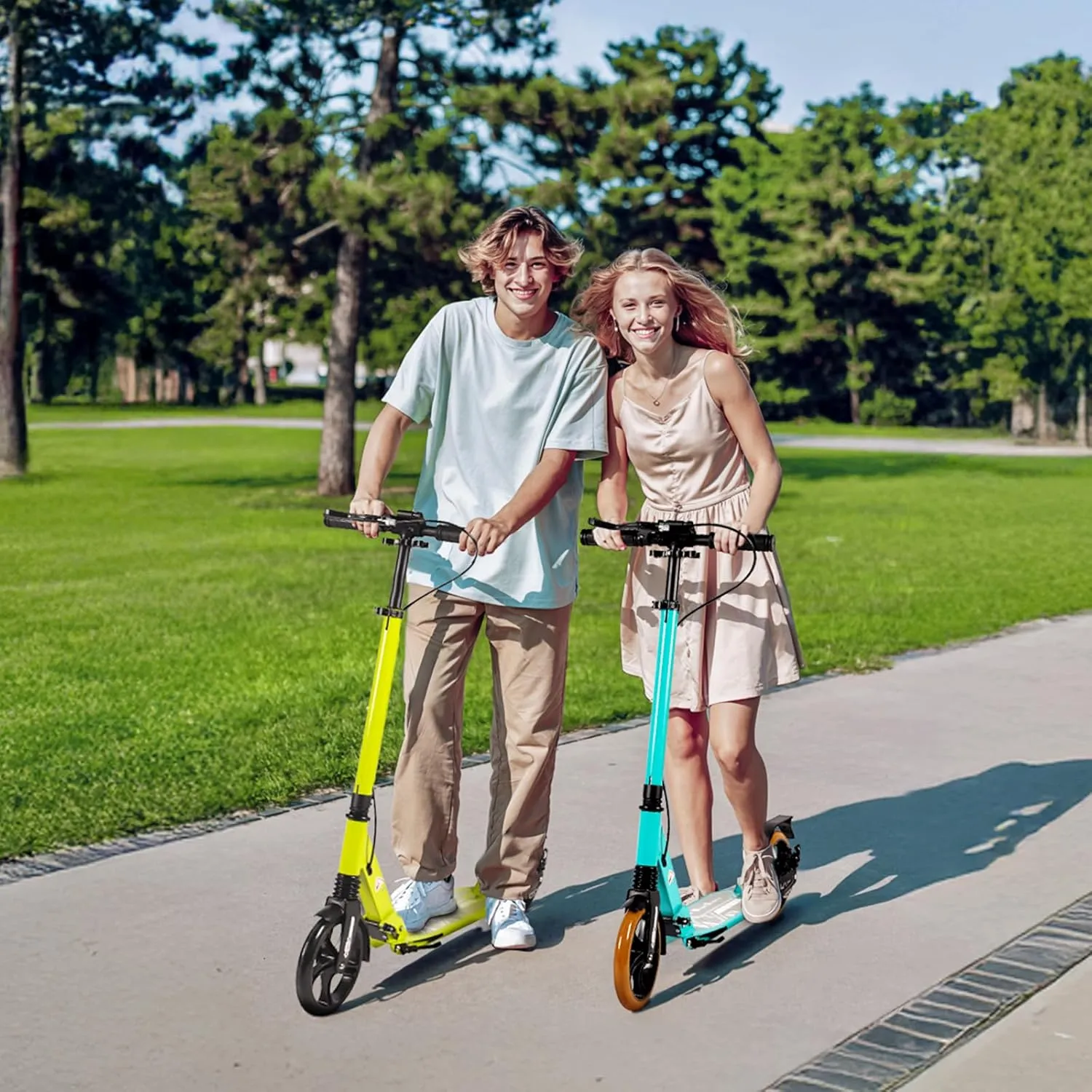 H.yeed sparkcykel 200mm gul med skivbroms