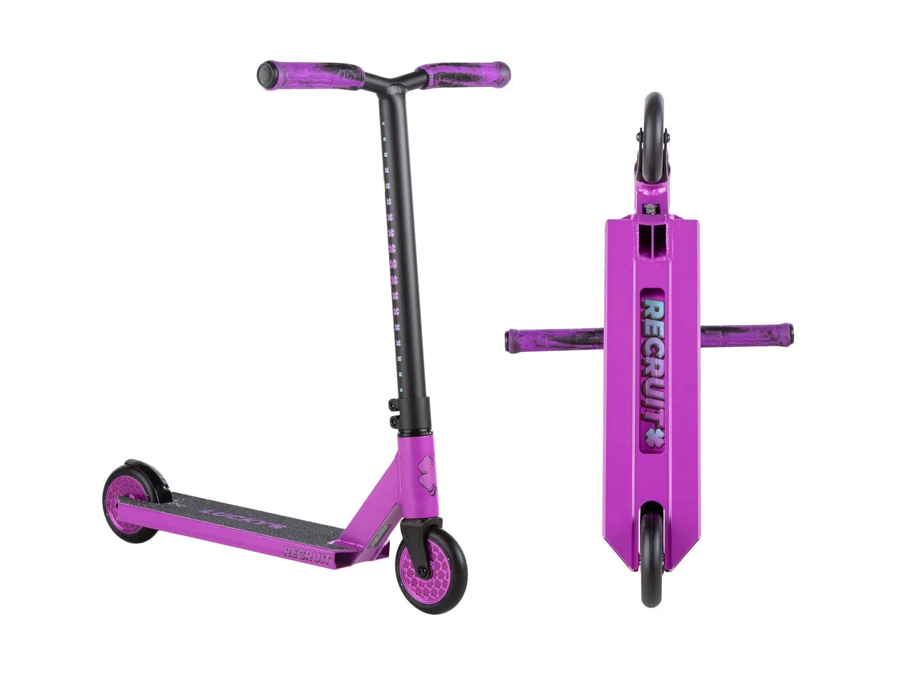 Lucky Recruit Mini tricksparkcykel Teal 110mm 4-8 år