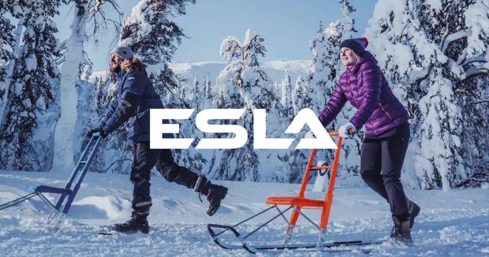 ESLA skoställ björk 3 våningar med extra hylla