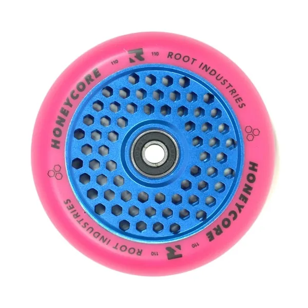 Root Industries HoneyCore 110mm hjul rosa blå snabba