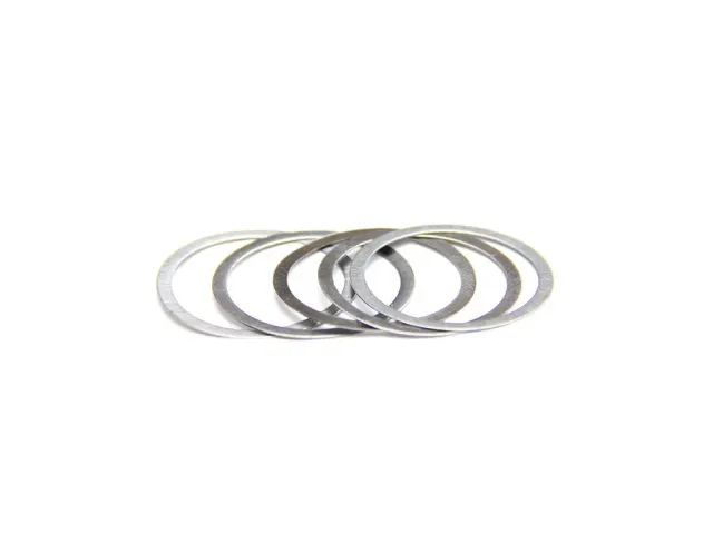 Lucky Headset sparkcykel shims 0,30mm 5-pack justerbara