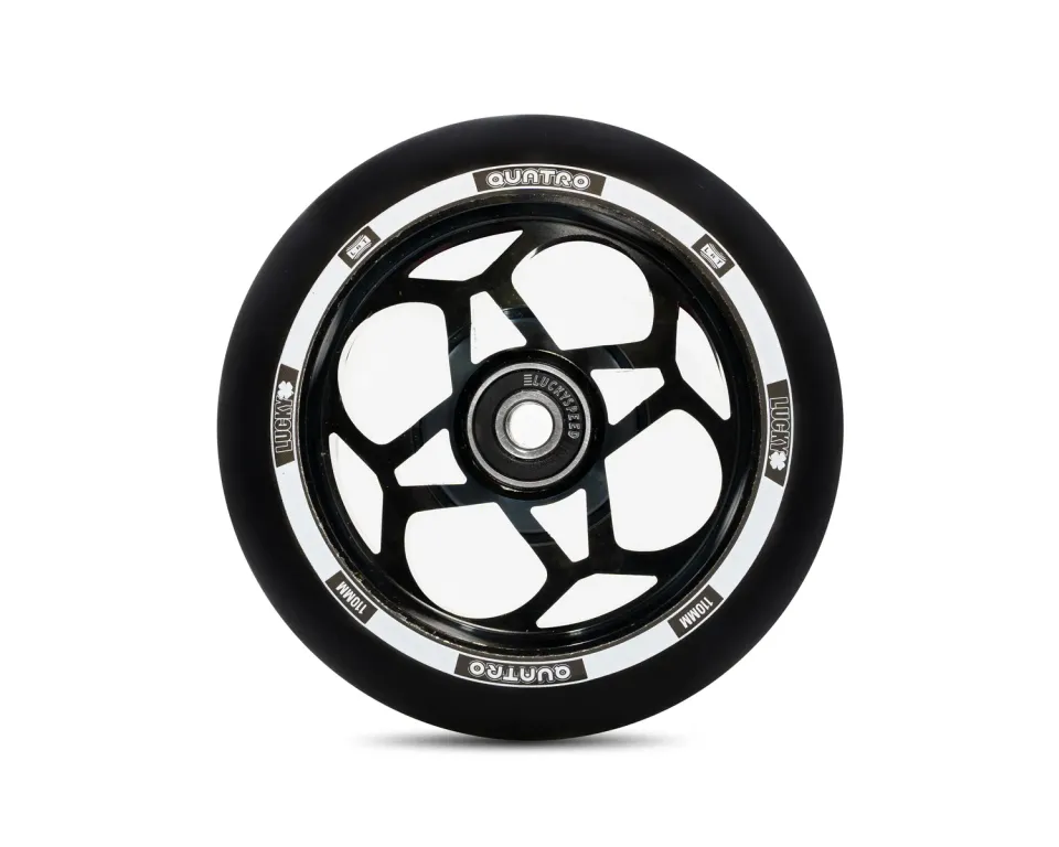 Lucky Quatro 110mm hjul Black/Black 86A LRT