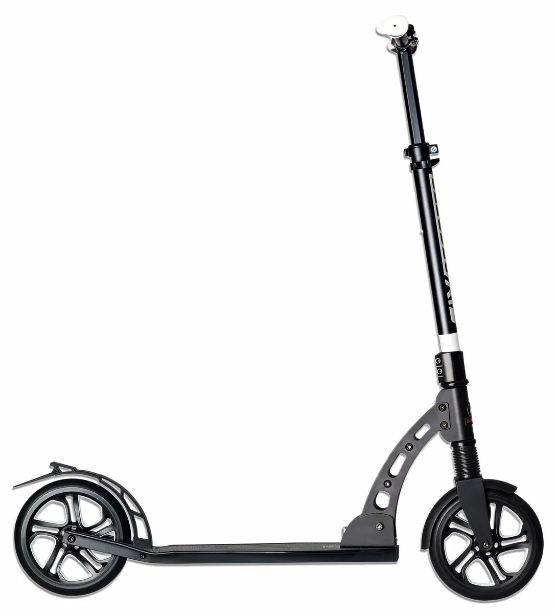 SIX DEGREES Aluminium Scooter Suspension 205 mm sparkcykel svart fjädring