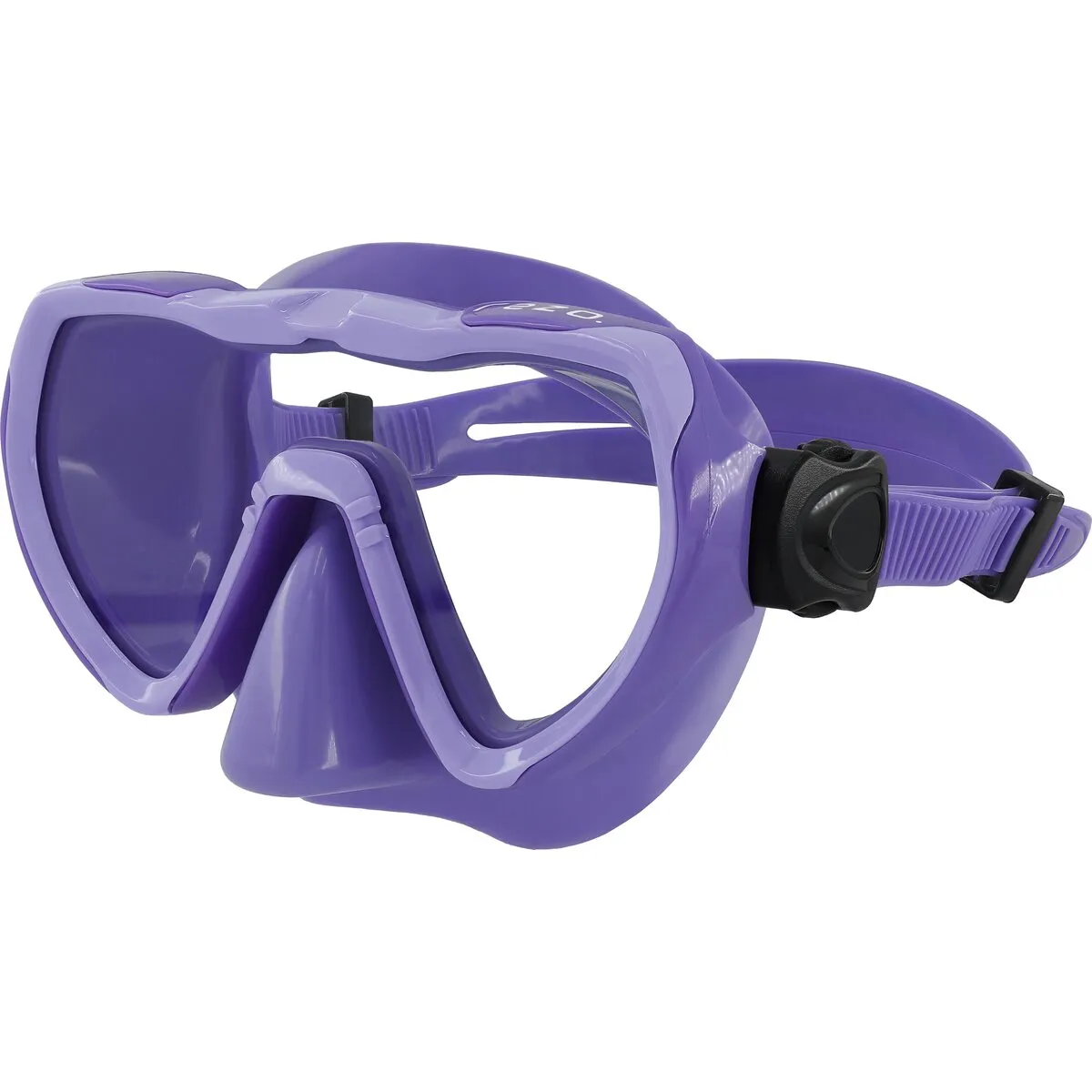 Rezo Matira Jr dykset 2 delar Dahlia Purple mask snorkel