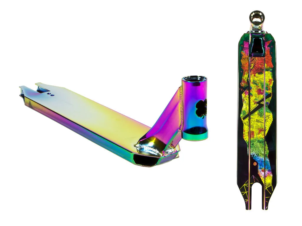 Lucky Covenant sparkcykel deck NeoPurple 20,5 tum lätt aluminium