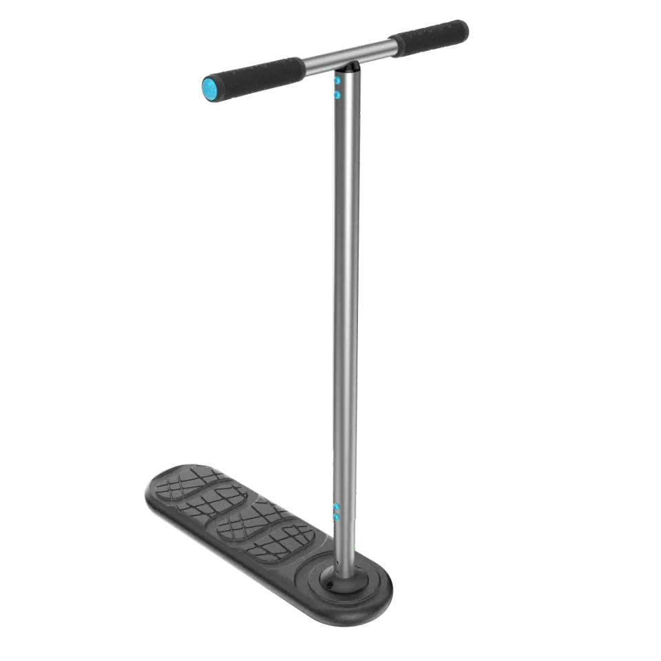 Indo Kickstart trampolinscooter svart-blå +6 år