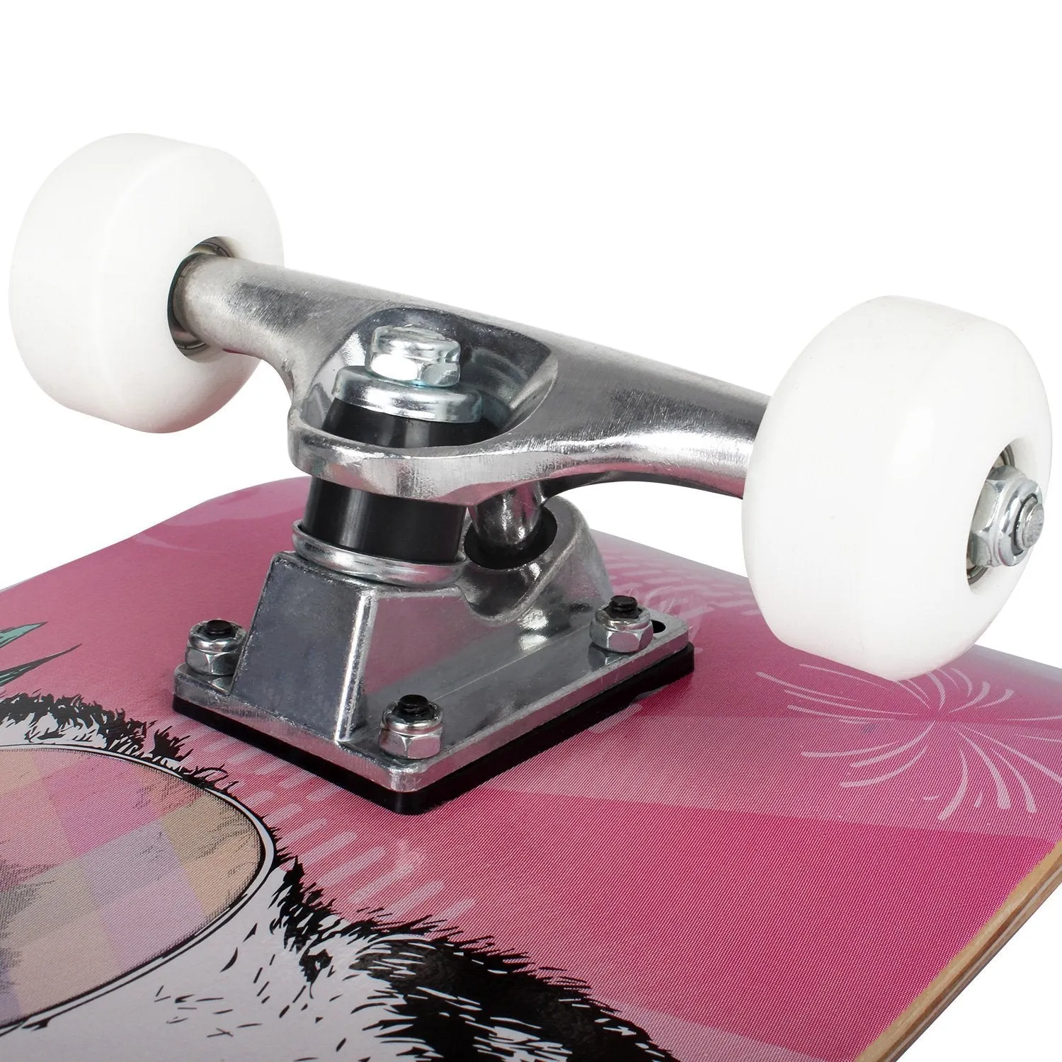 BELEEV 31 skateboard panda 79x20 cm 7-lagers lönn