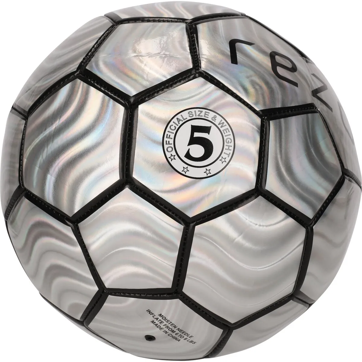 Rezo Lazer fotboll strl 5 silver lasersydd PVC