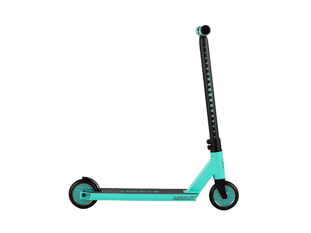 Lucky Recruit Mini tricksparkcykel Teal 110mm 4-8 år