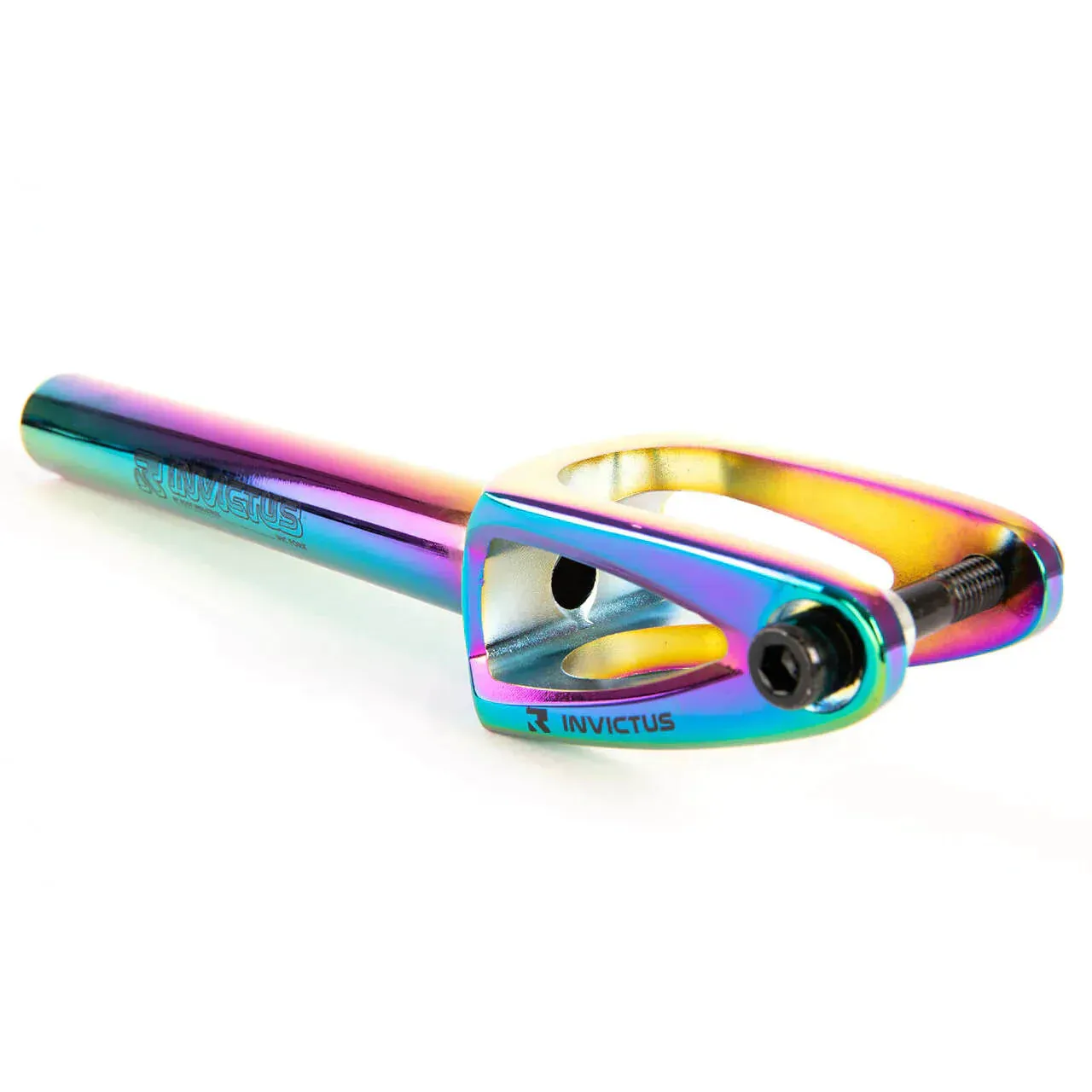 Root Industries Invictus v2 IHC framgaffel Rocket Fuel lätt aluminium