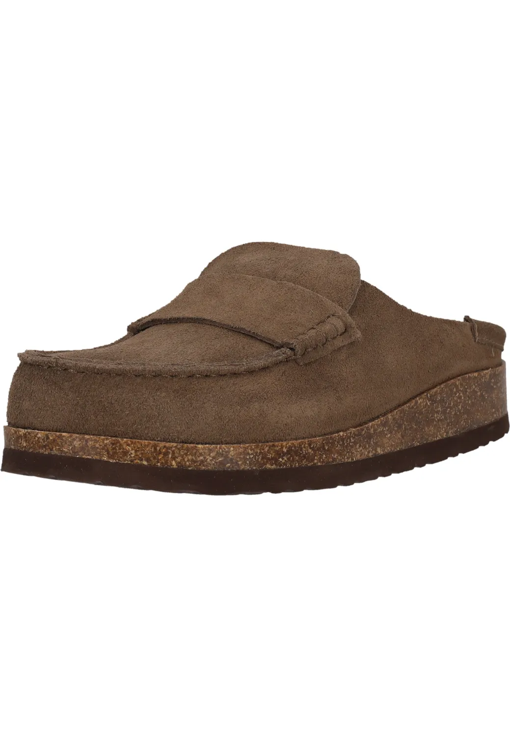 Rezo Forrin M Leather Cork sandal Caribou läder