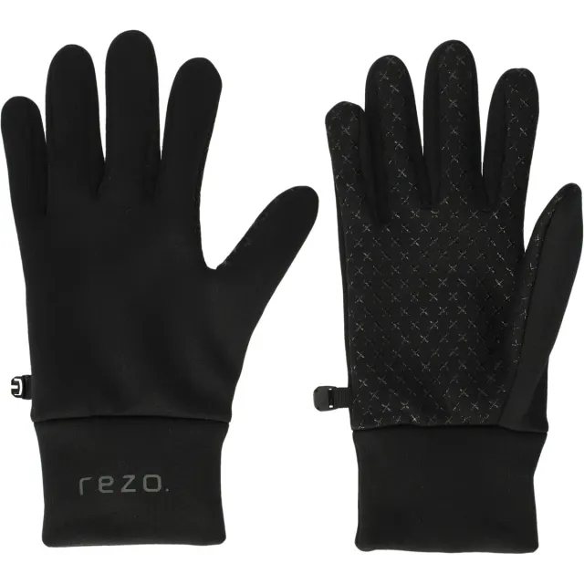 Rezo Kriver fleece fotbollshandskar svart