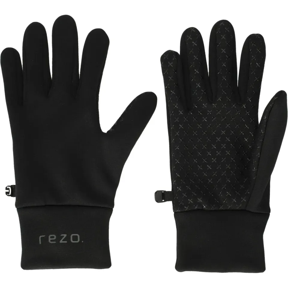 Rezo Kriver fleece fotbollshandskar svart
