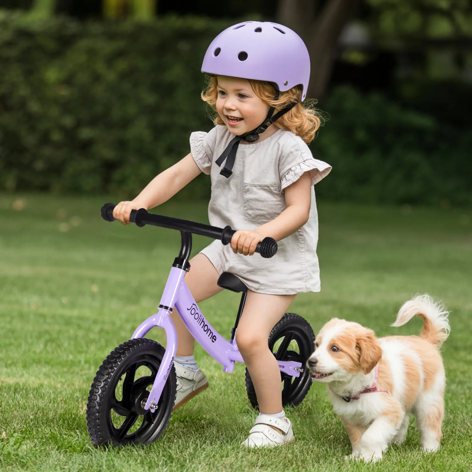 H.yeed 12" springcykel lila kolstål 12 tum