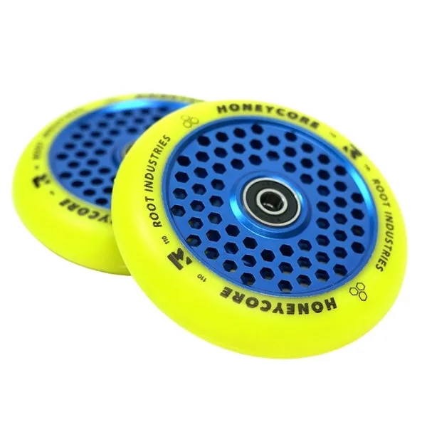 Root Industries HoneyCore hjul 110 mm Yellow/Blue