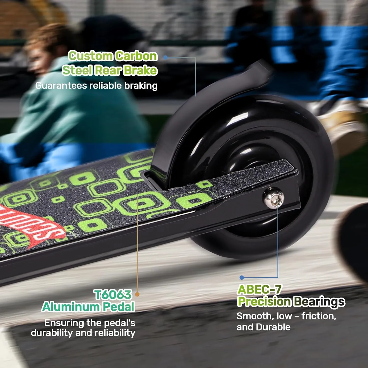 H.yeed Stunt Graffiti tricksparkcykel 360 styre EN71