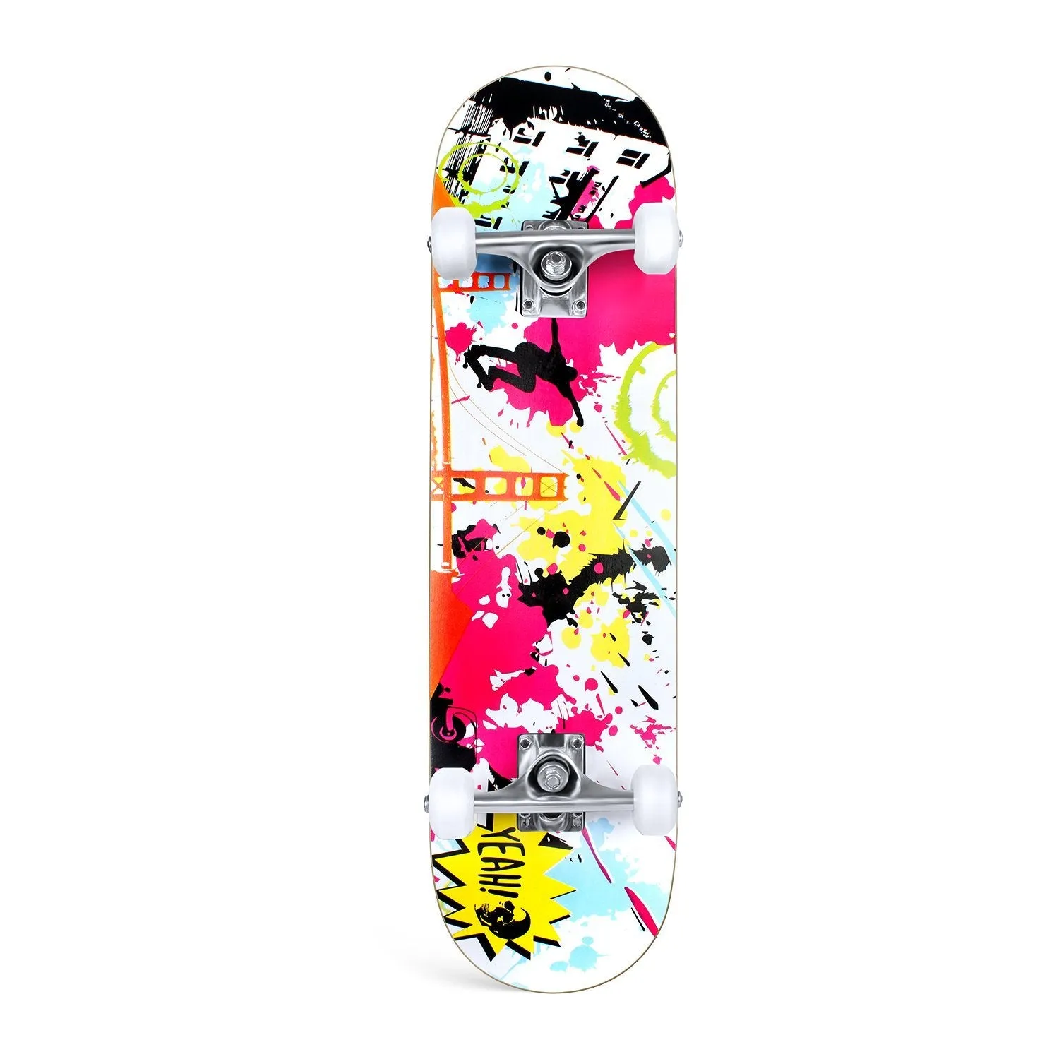 BELEEV 31 skateboard graffiti lönn 7-lager
