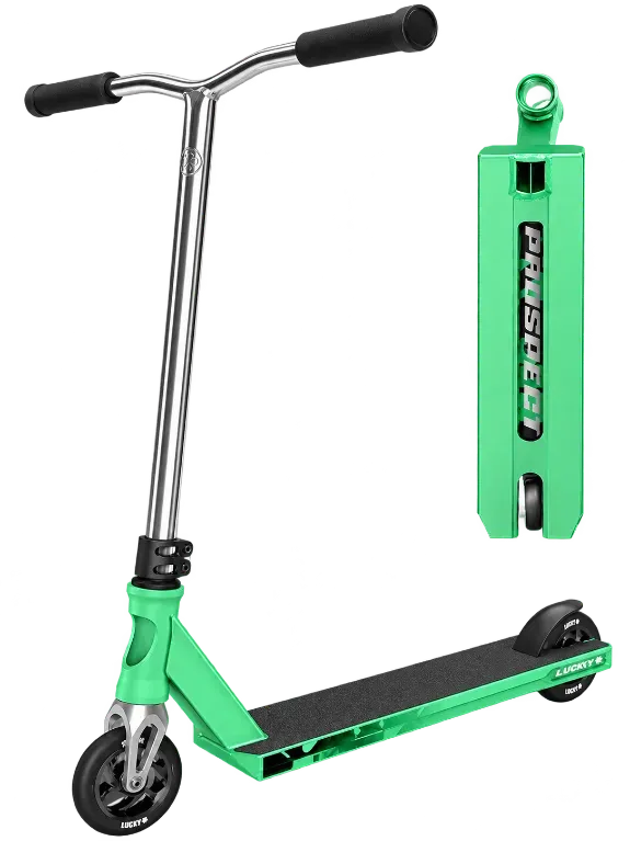 Lucky Prospect sparkcykel Mint komplett kromstyre