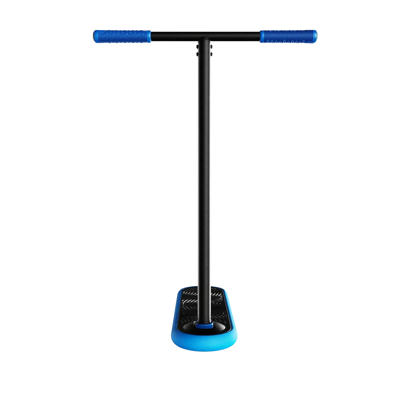 Indo Pro V2 tricksparkcykel blå matt-svart aluminium