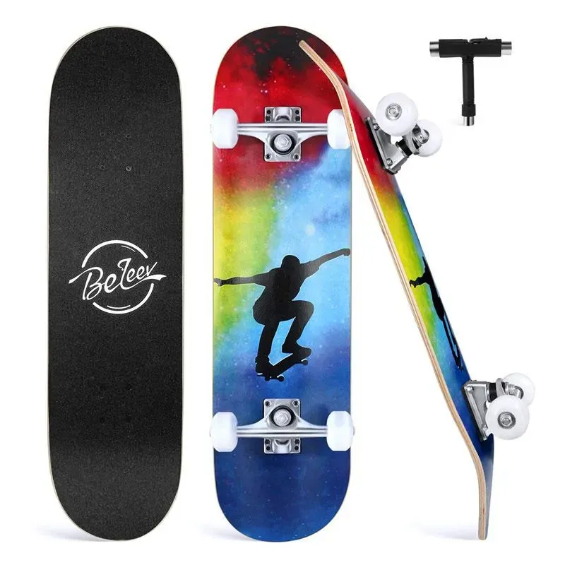 Beleev 31 skateboard nebula 79 cm nybörjare