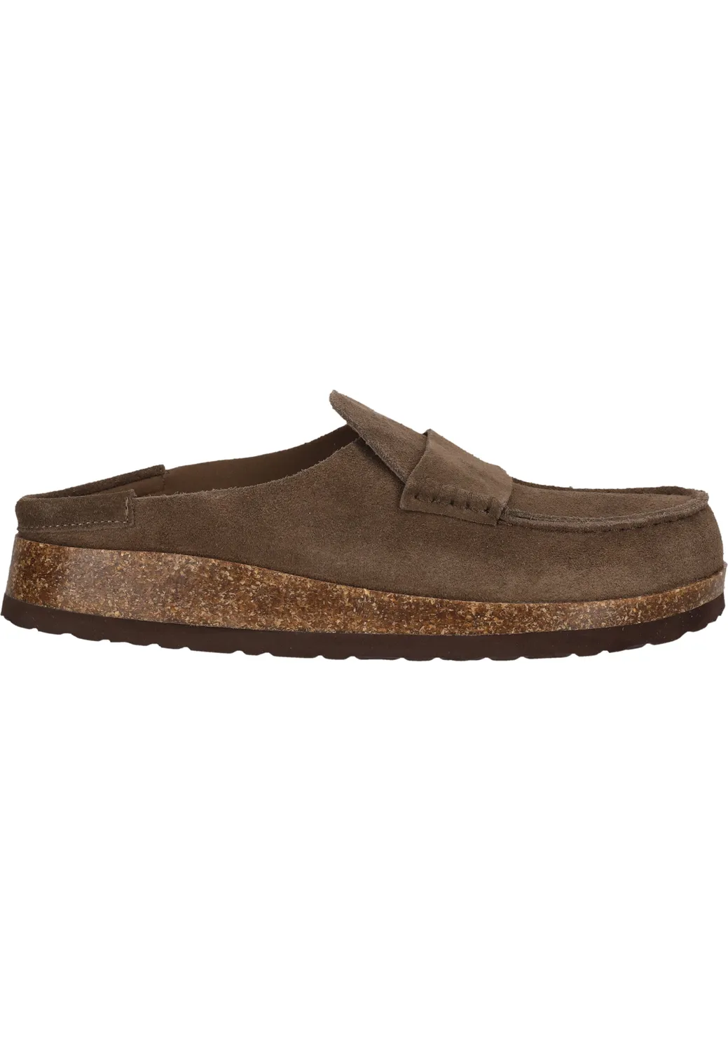 Rezo Forrin M Leather Cork sandal Caribou läder