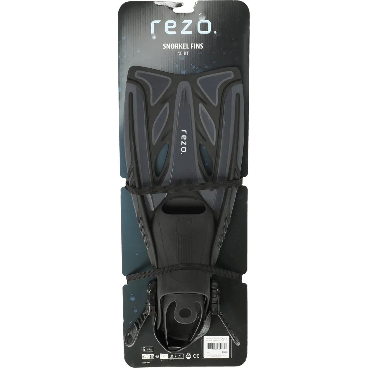 Rezo Sotavento simfenor svart S/M gummi