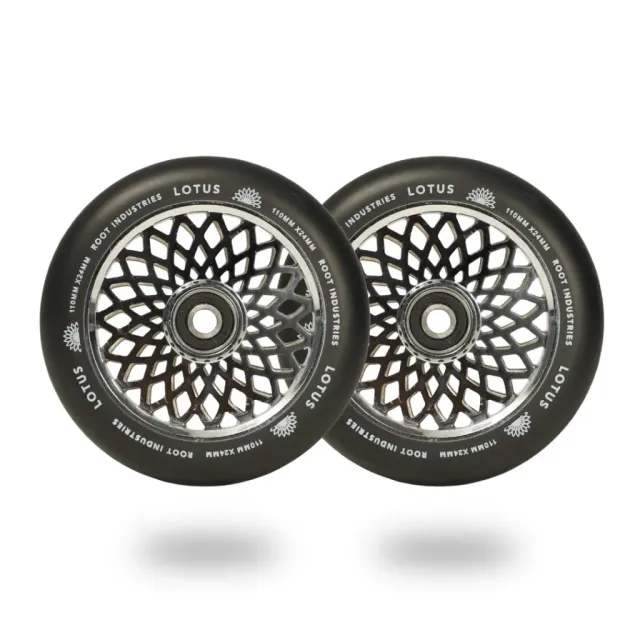 Root Industries Lotus hjul 110 mm Black/Mirror