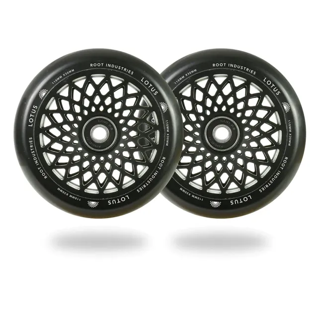 Root Industries Lotus 120mm sparkcykelhjul svart 2-pack